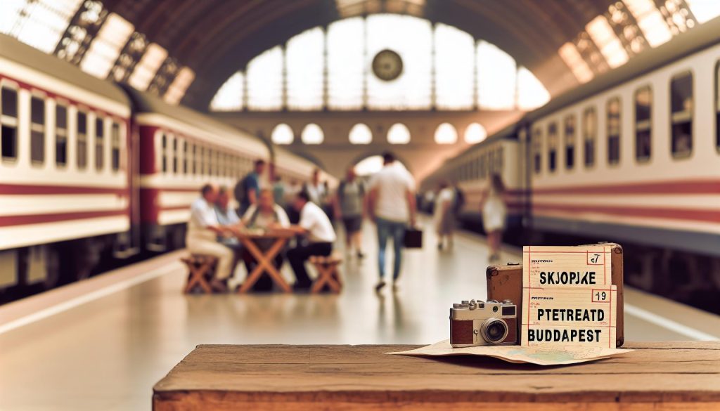 Skopje Petrohrad Budapešť destinace: Vlakové spojení mezi městy