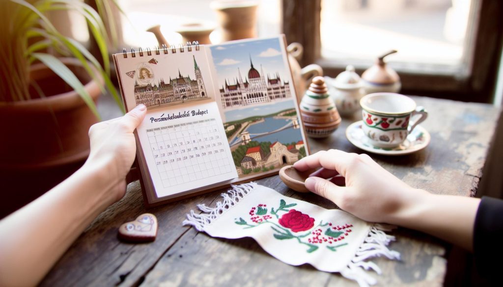 Poznámkový kalendář Budapešť: Nejlepší suvenýry z cesty