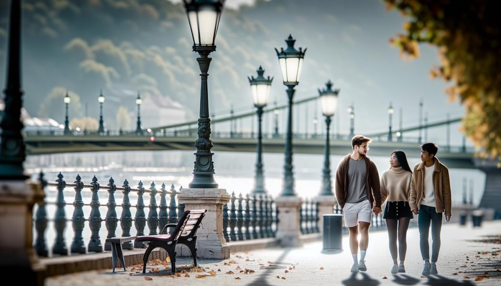 Dunajská promenáda Budapešť: Romantické procházky u řeky
