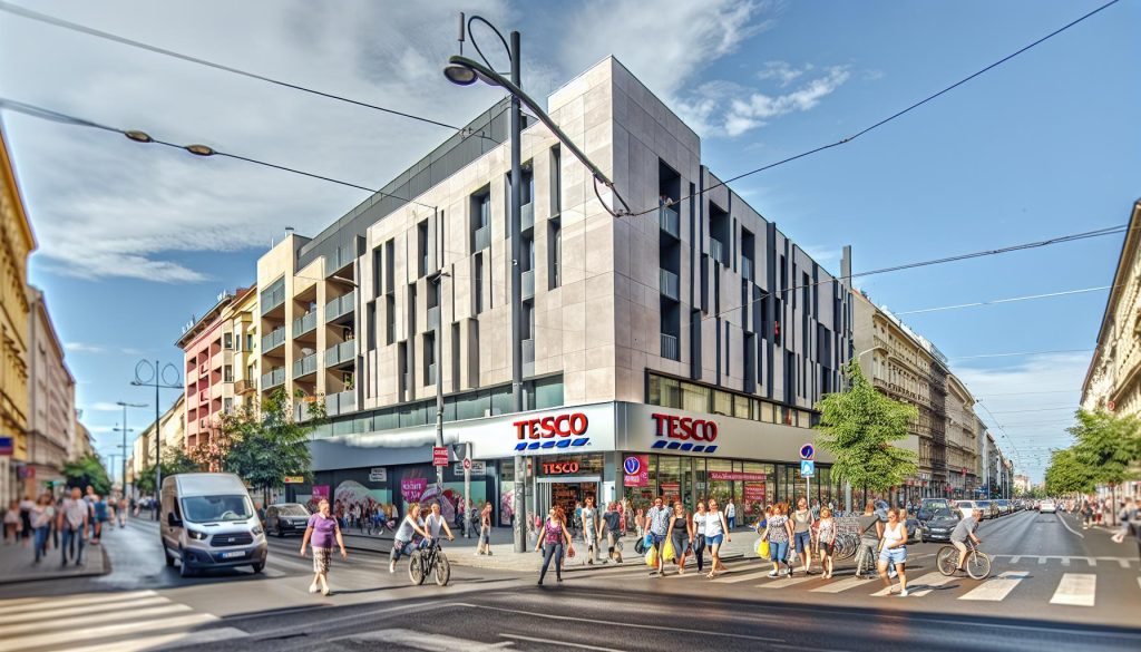 Tesco budapešť thaly kálmán u 46-48: Supermarket v centru města