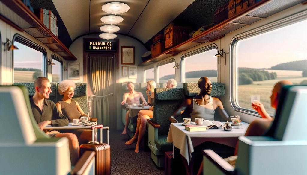 Pardubice Budapešť vlak: Pohodlné spojení do termálního města