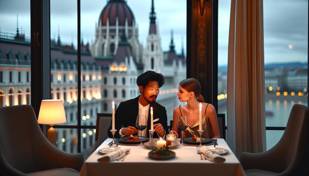 Romantické večeře Budapešť: Nejkrásnější restaurace