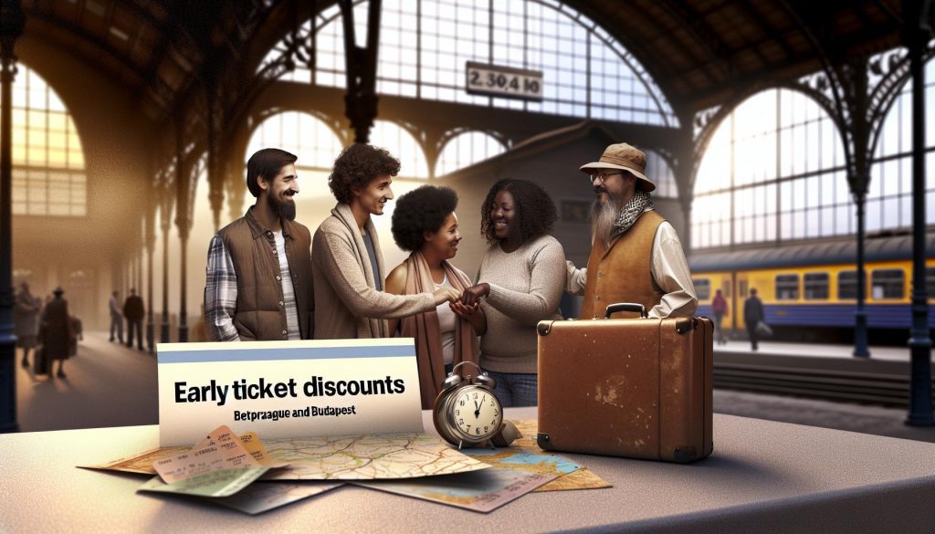 Praha Budapešť včasná jízdenka: Slevy při předkupu