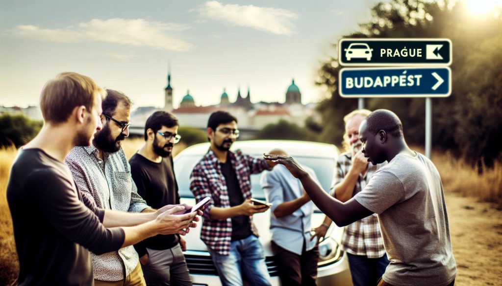 Spolujízda Praha Budapešť online: Platformy pro sdílenou dopravu