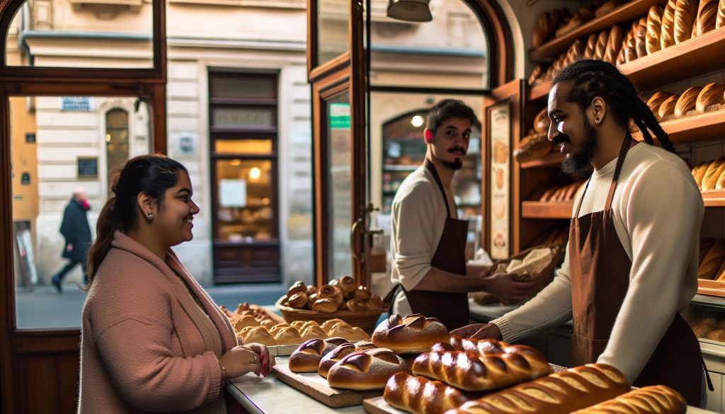 Pekařství v Budapešti: Čerstvé koláče a tradiční chléb