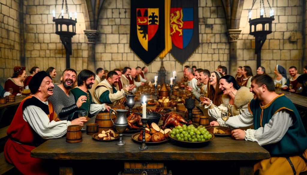 Sir Lancelot lovagi étterem Budapešť Maďarsko: Středověká hostina 7 Sir Lancelot lovagi étterem Budapešť Maďarsko: Středověká hostina