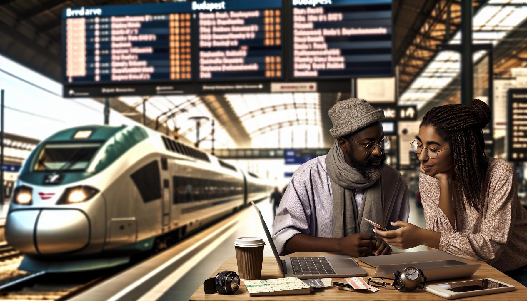 Jak vyhledat přímý vlak z Brna do Budapešti