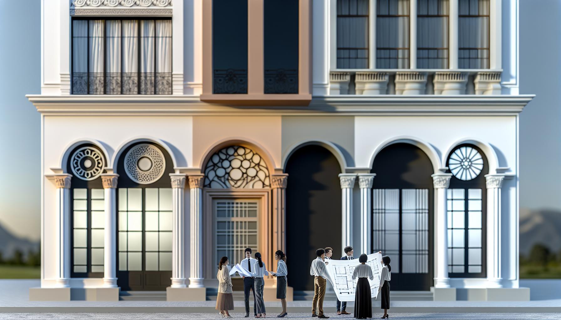 Architektonické styly a prvky exteriéru