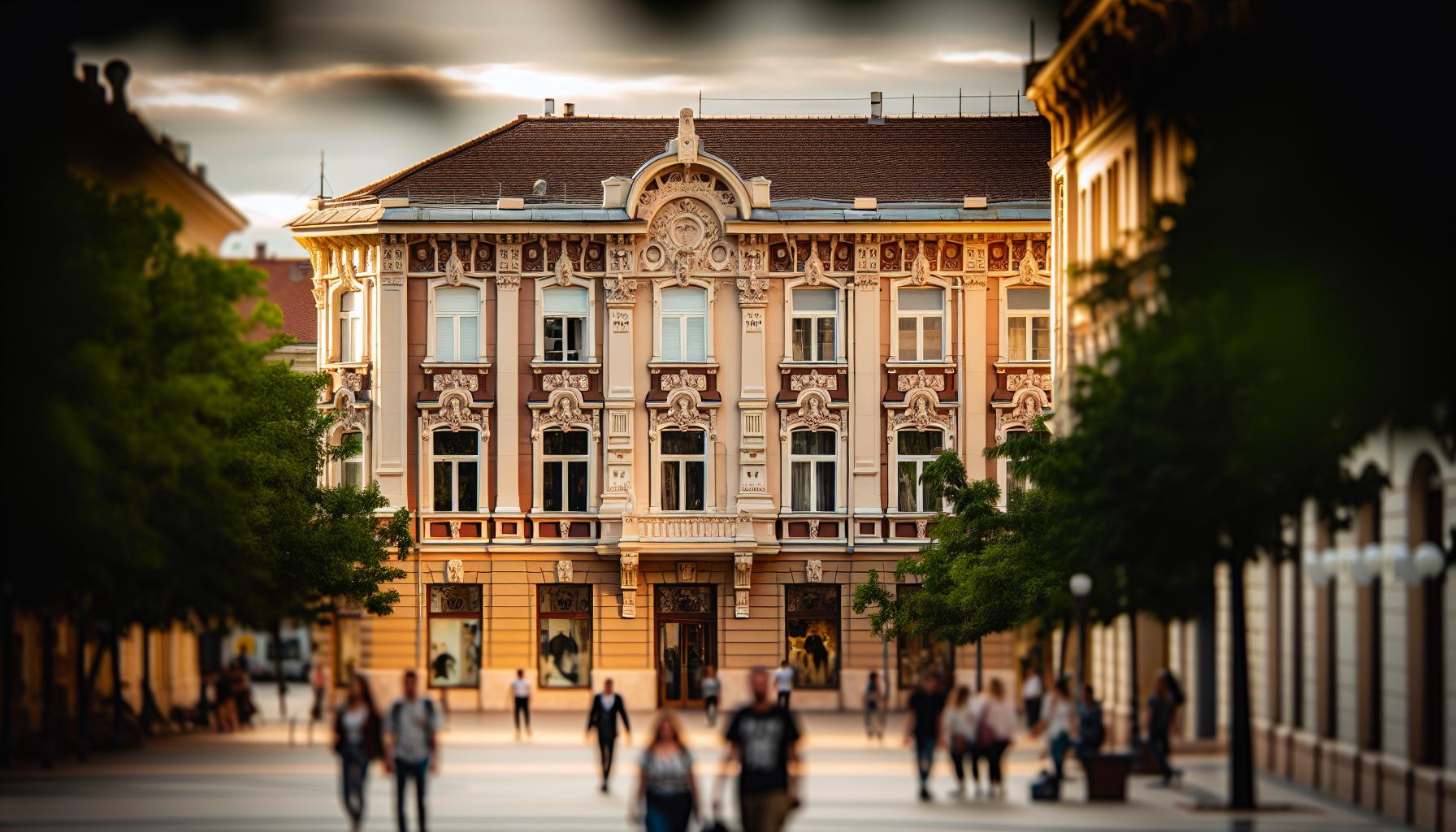 Skvosty maďarské architektury v centru města