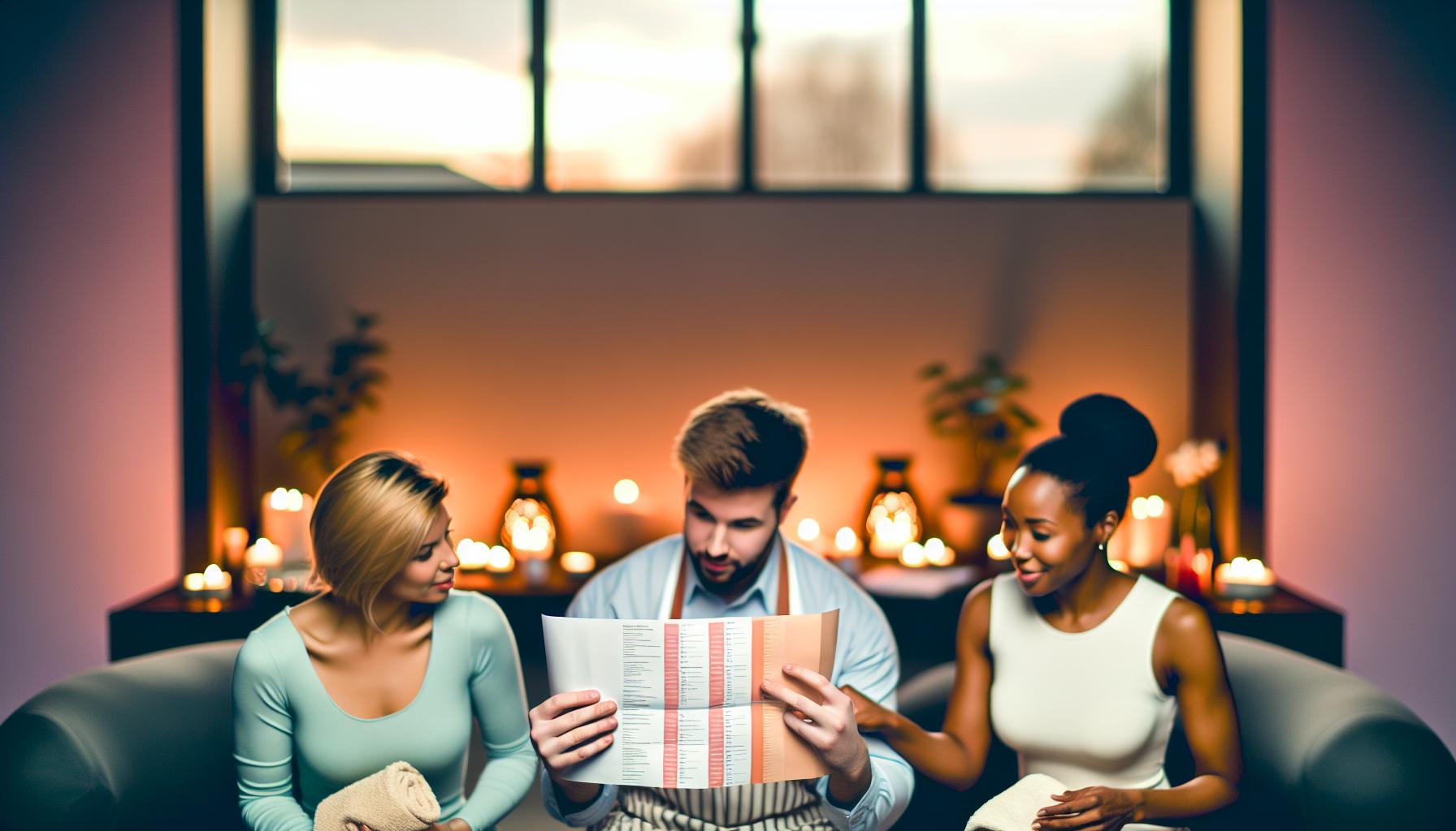 Srovnání cen lázeňských procedur a služeb