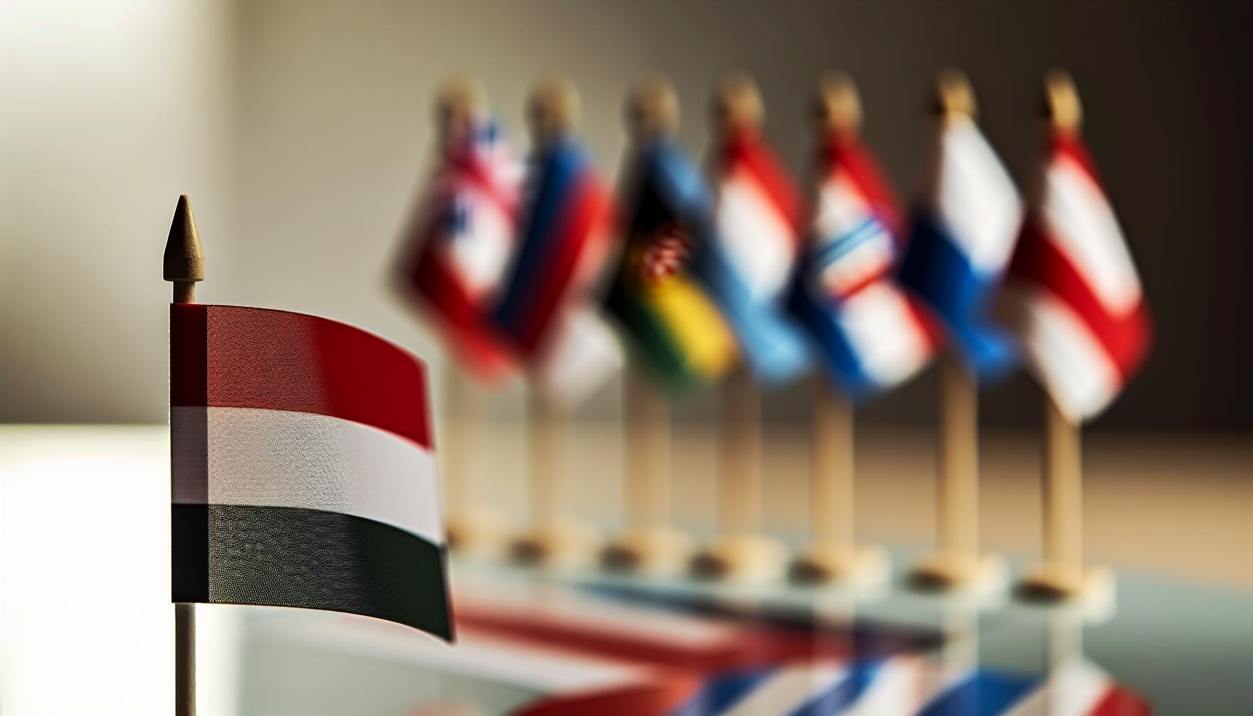 Porovnání vlajky Budapešti s jinými městy