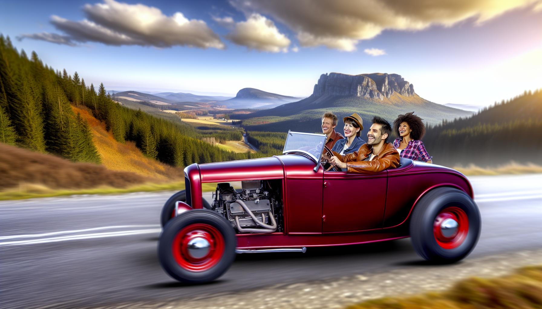 Nejlepší trasy pro hot rod jízdu