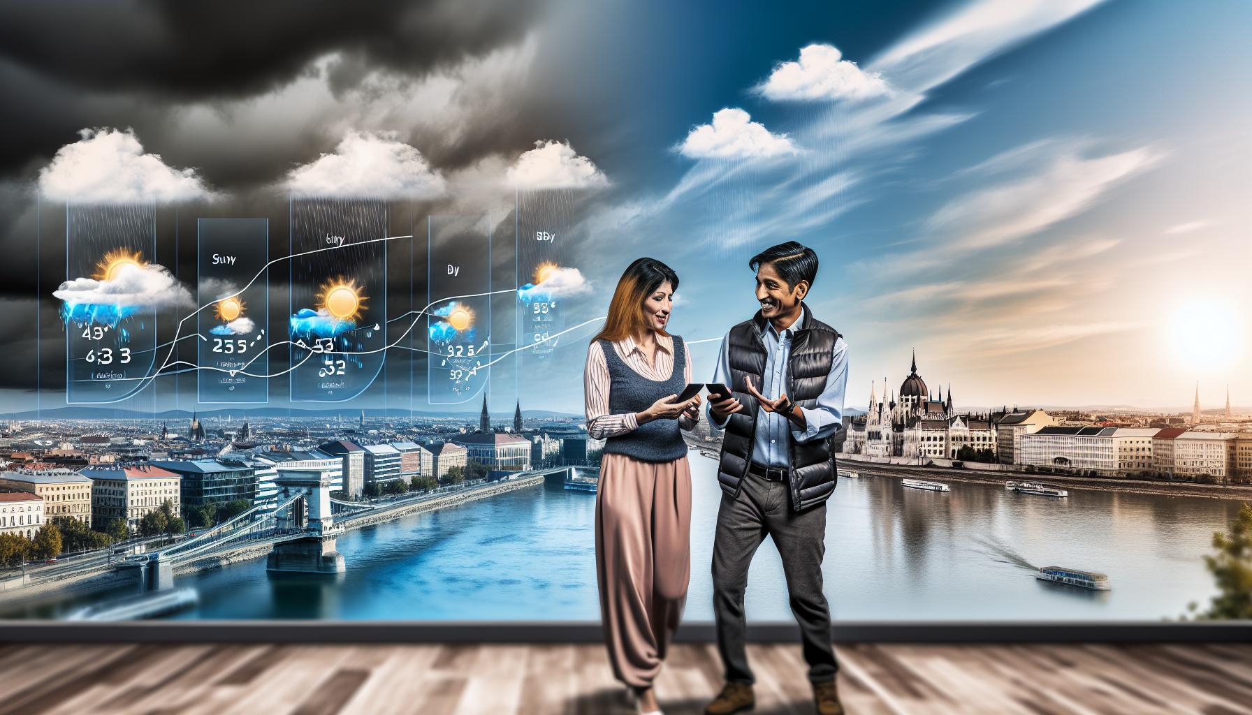 Aktuální meteorologické tendence v maďarské metropoli