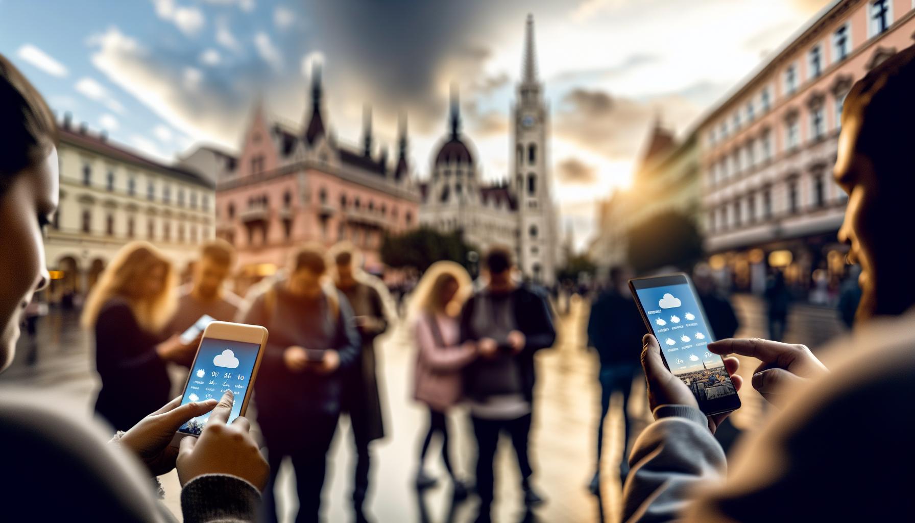 Přehled aktuálního počasí v Budapešti