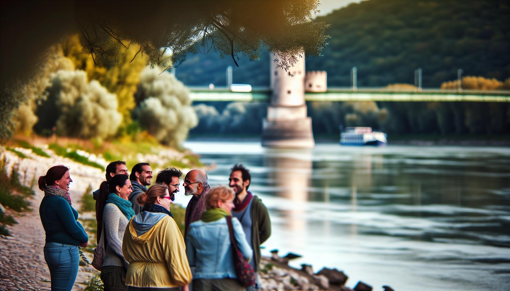 Zajímavá místa podél řeky Dunaj