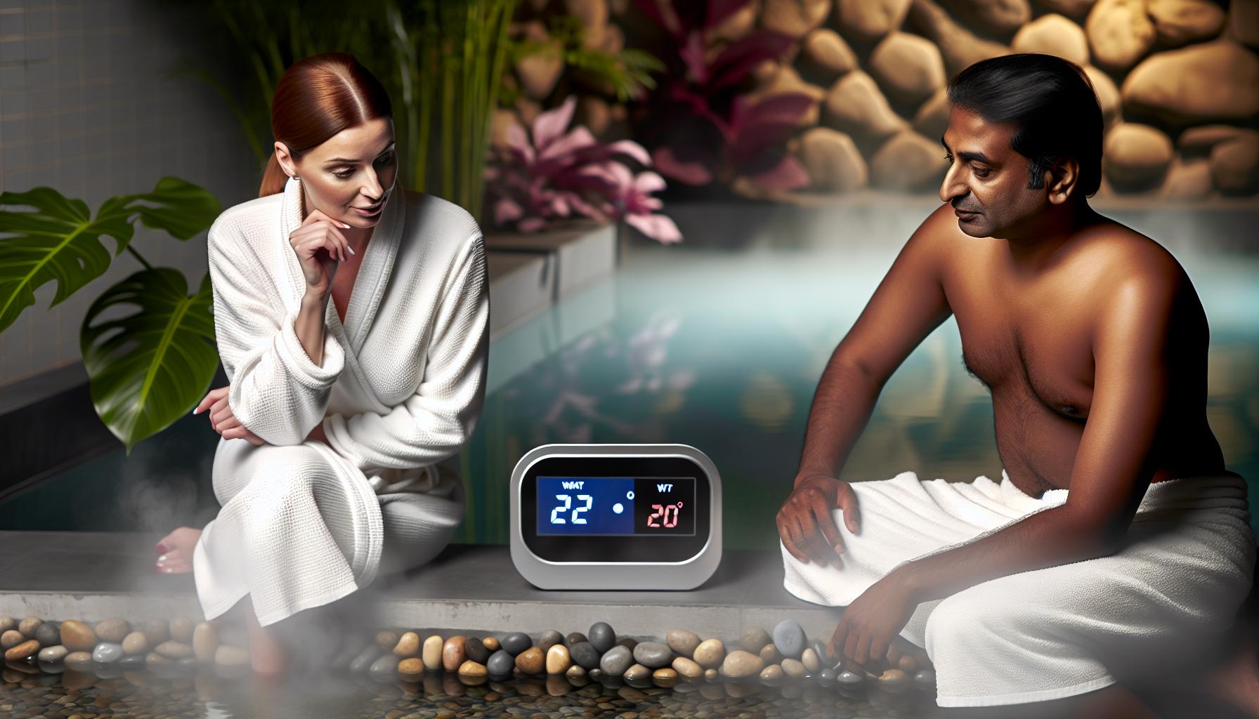 Teplota vody v lázních a její význam