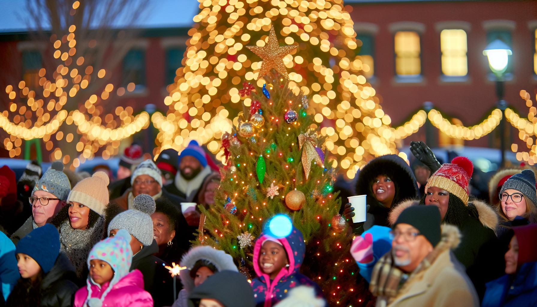 Jak probíhá slavnostní rozsvícení stromu