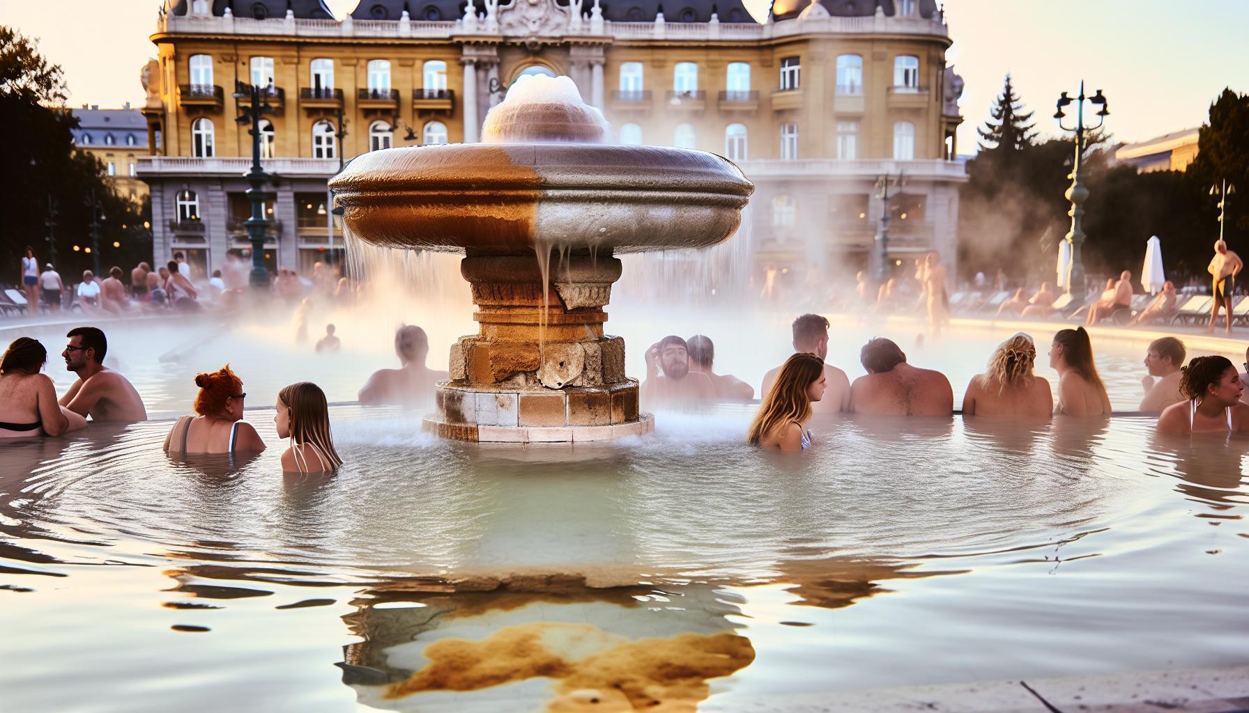 Nejznámější termální fontány v Budapešti