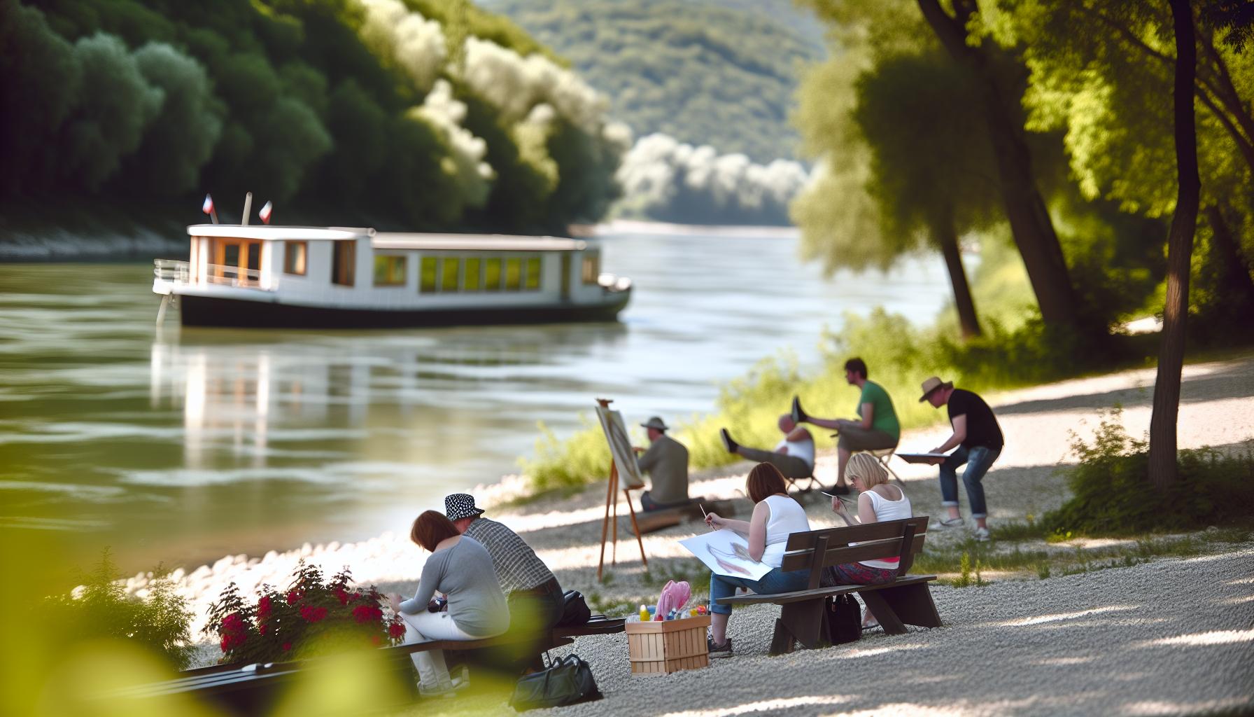 Z pohledu na Dunaj: Scenérie a zážitky