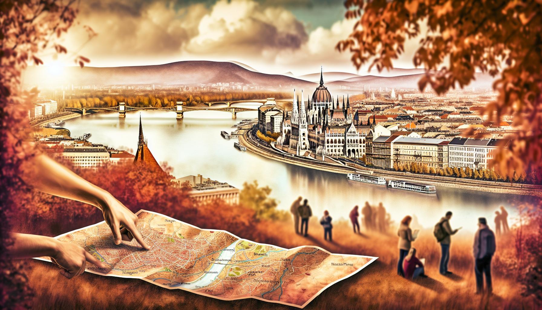 Geografie a poloha Budapešti