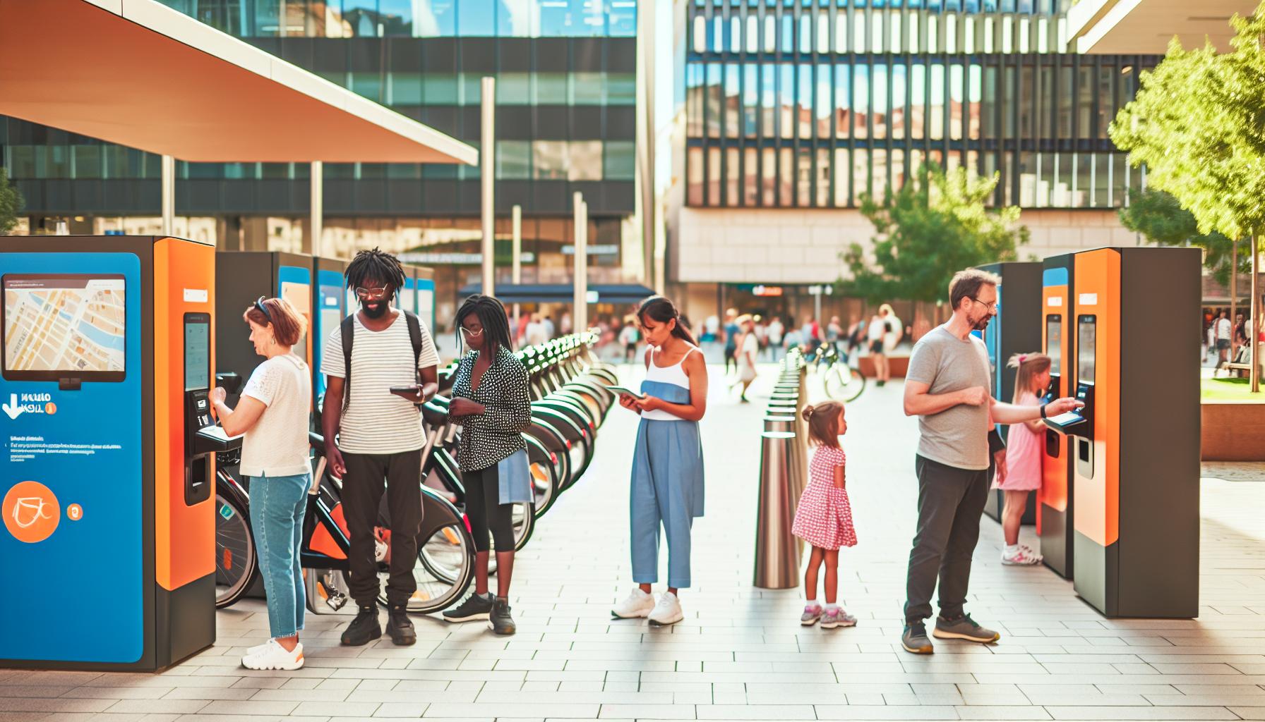 Kde najít stanice pro sdílení kol?
