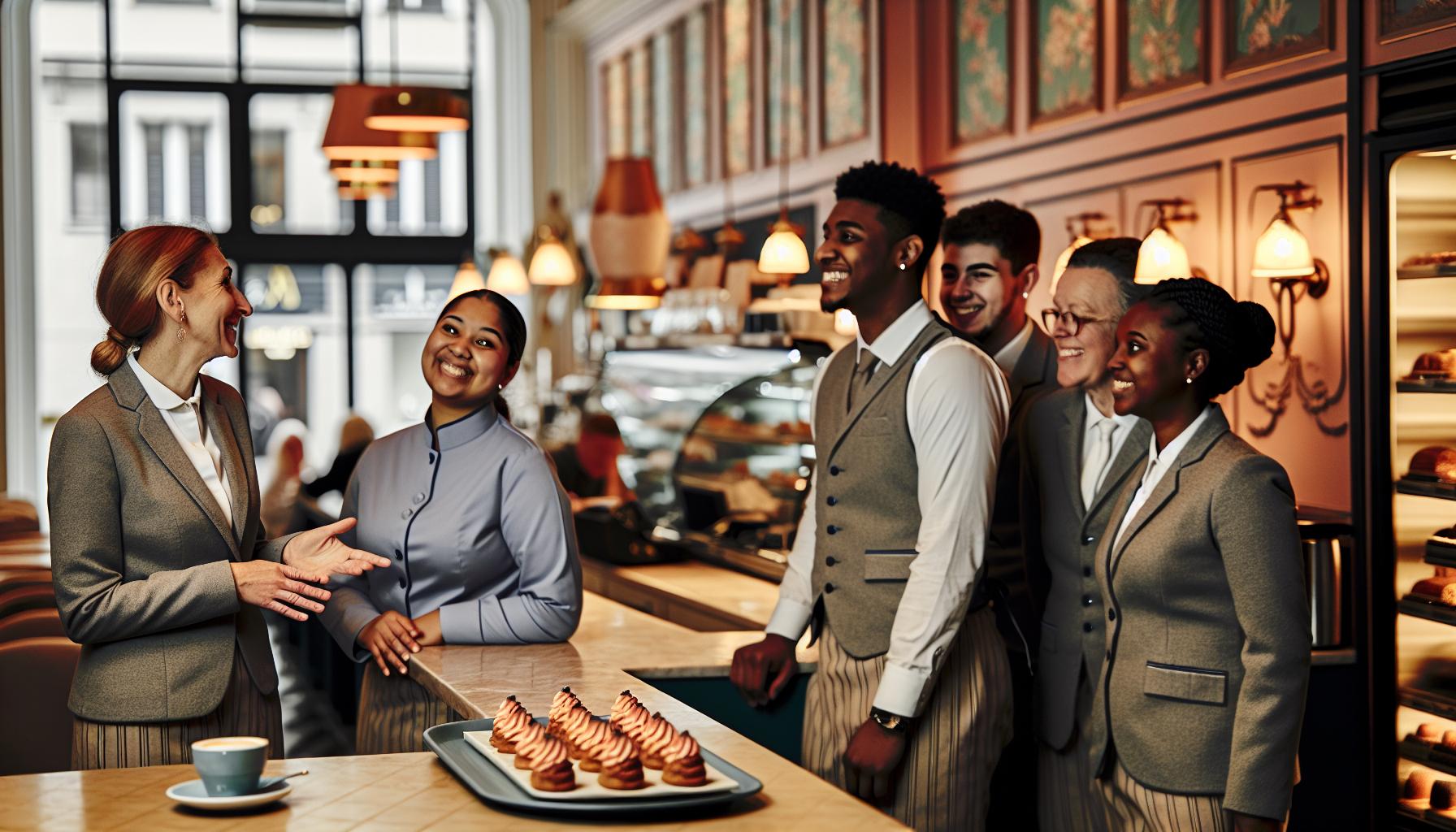 Vynikající služby a atmosféra cukráren