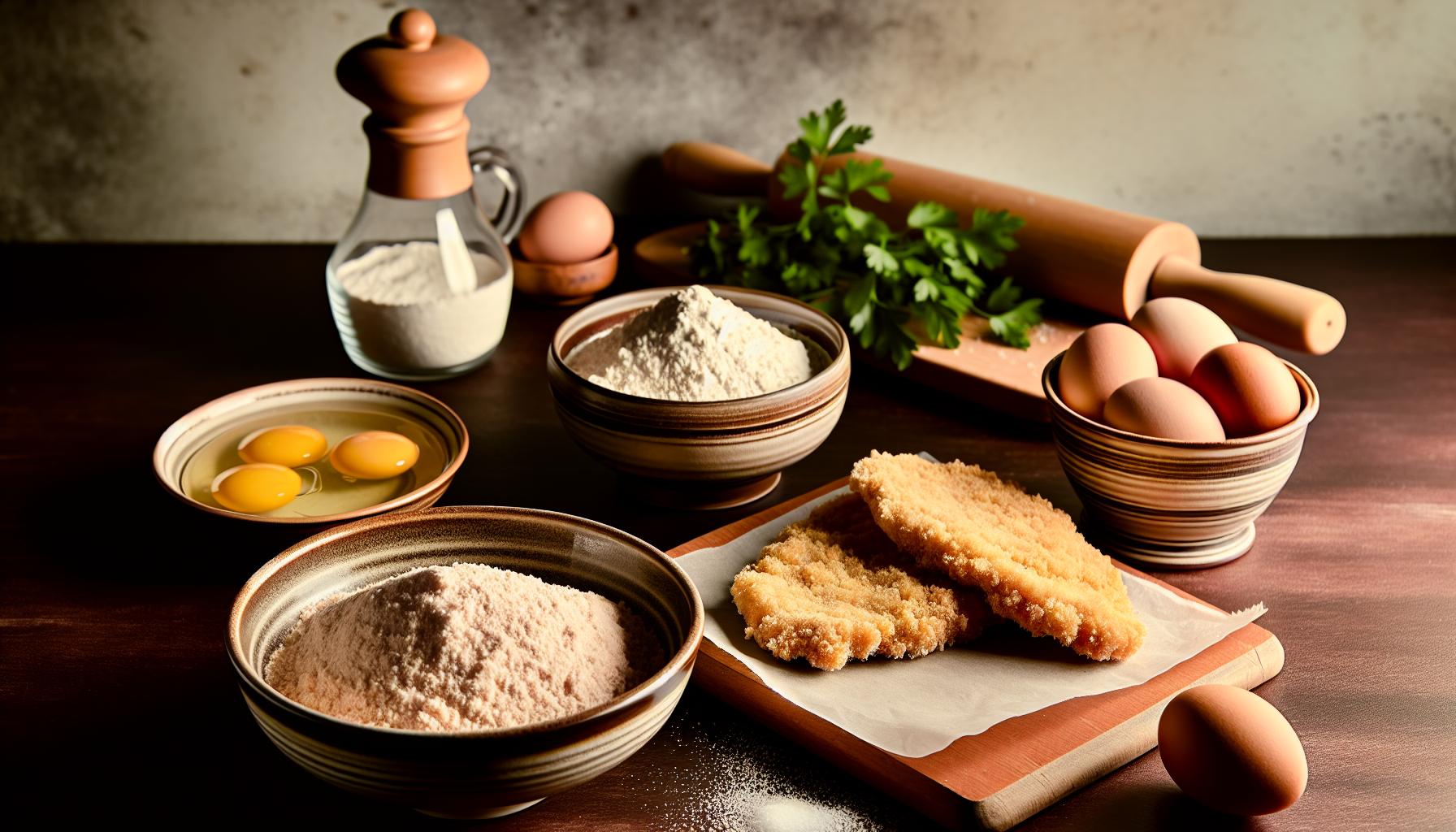 Ingredience pro perfektní smažené řízky