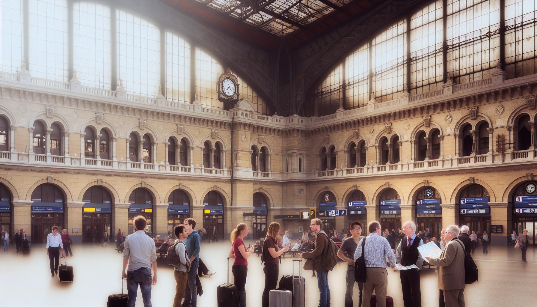 Hlavní body a zajímavosti nádraží Keleti