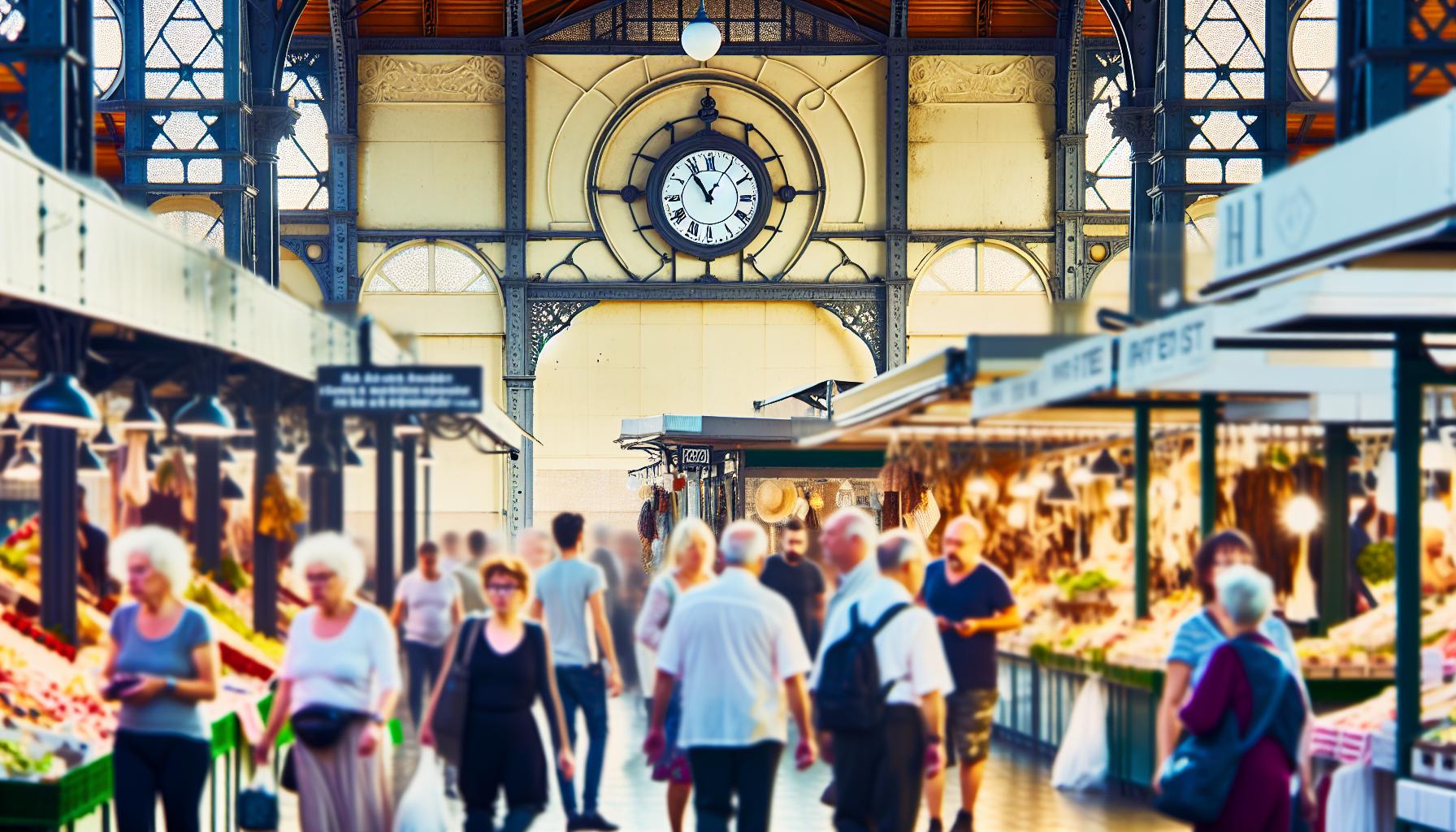Otevírací doba tržnice v Budapešti: Co potřebujete vědět