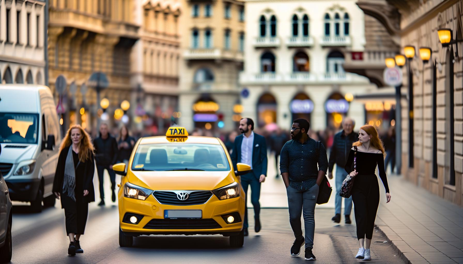 Ceny taxi služeb v Budapešti: Co očekávat