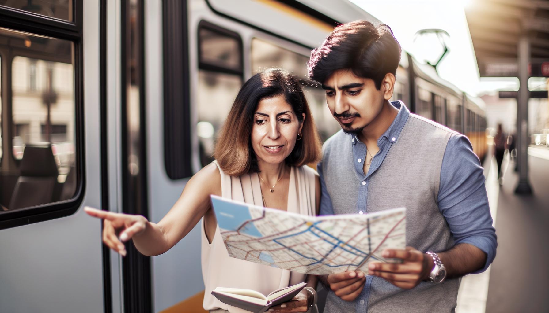 Jak číst mapu tramvají v Budapešti