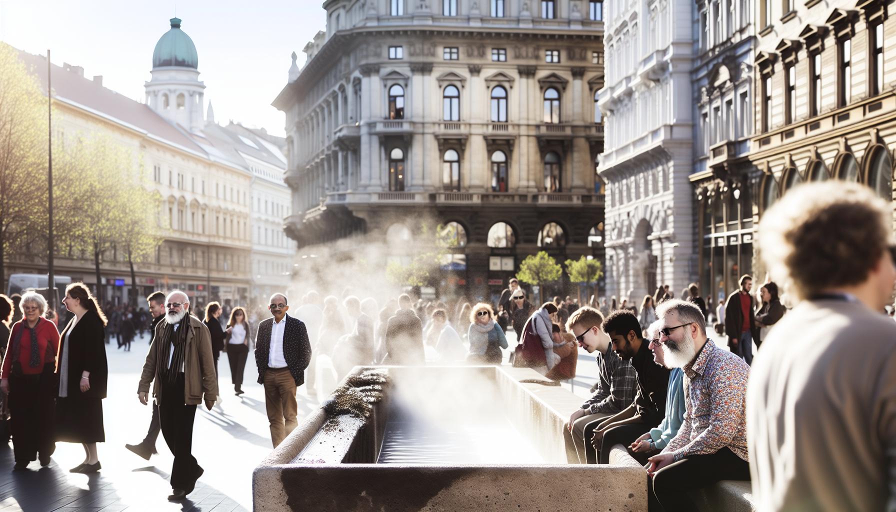 Parní fontány: Historie a význam v Budapešti