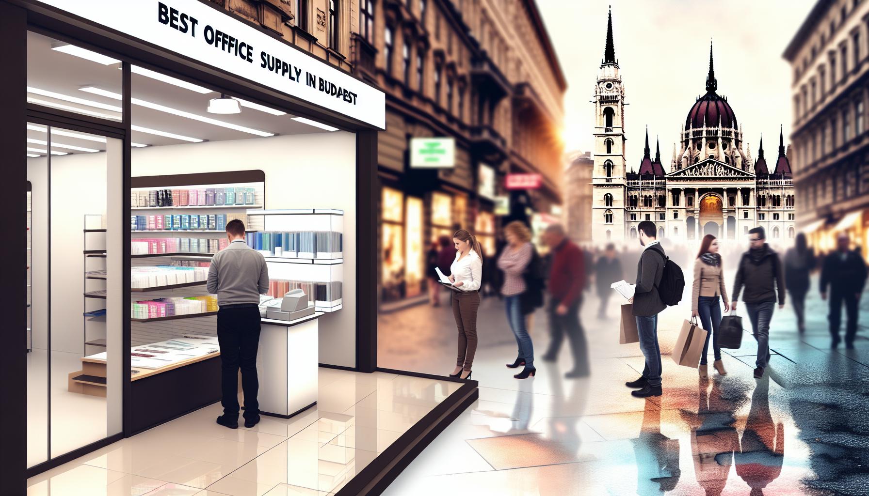 Nejlepší obchody s kancelářskými potřebami v Budapešti