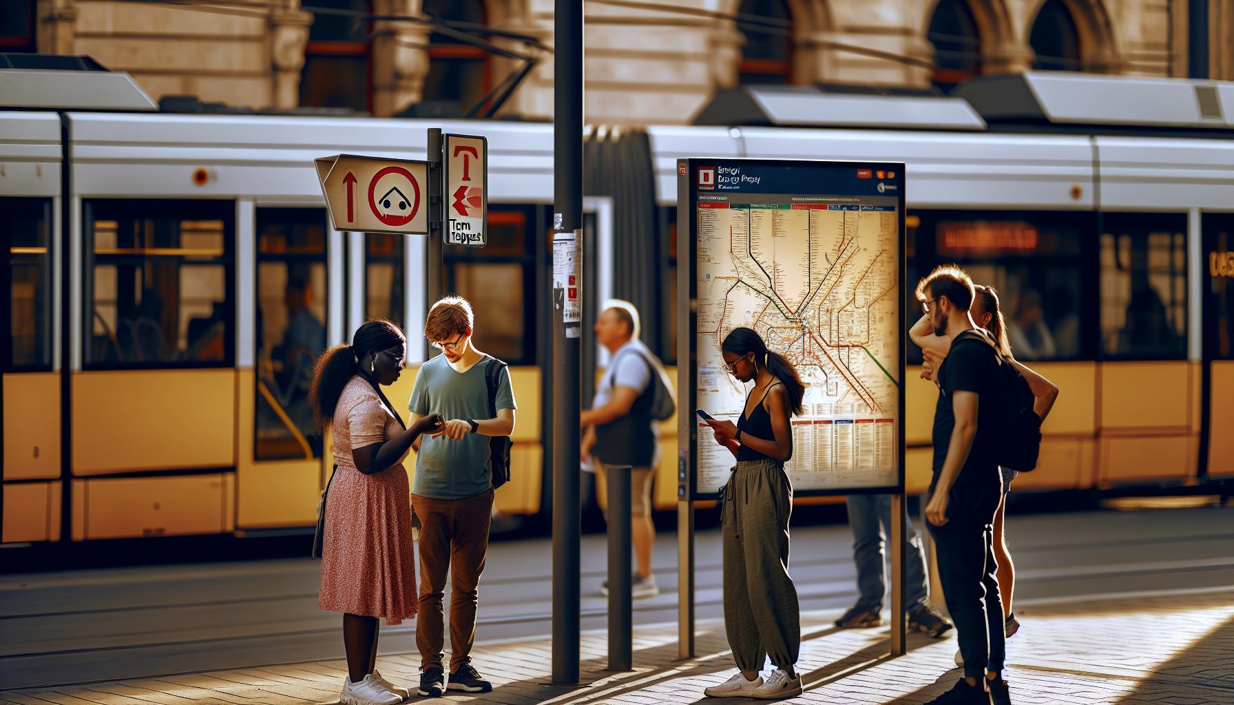 Kde najít mapy tramvajových tras v Budapešti