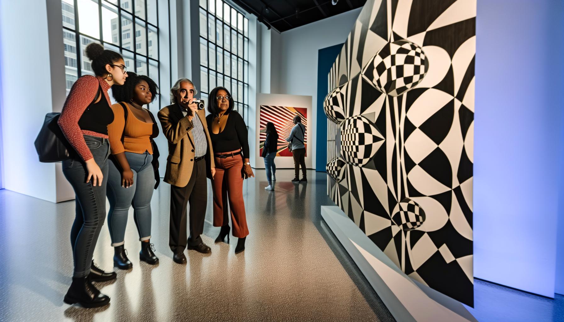 Vasarely muzeum Budapešť: Op-art v maďarské galerii moderního umění 1 Vasarely a jeho vliv na op-art