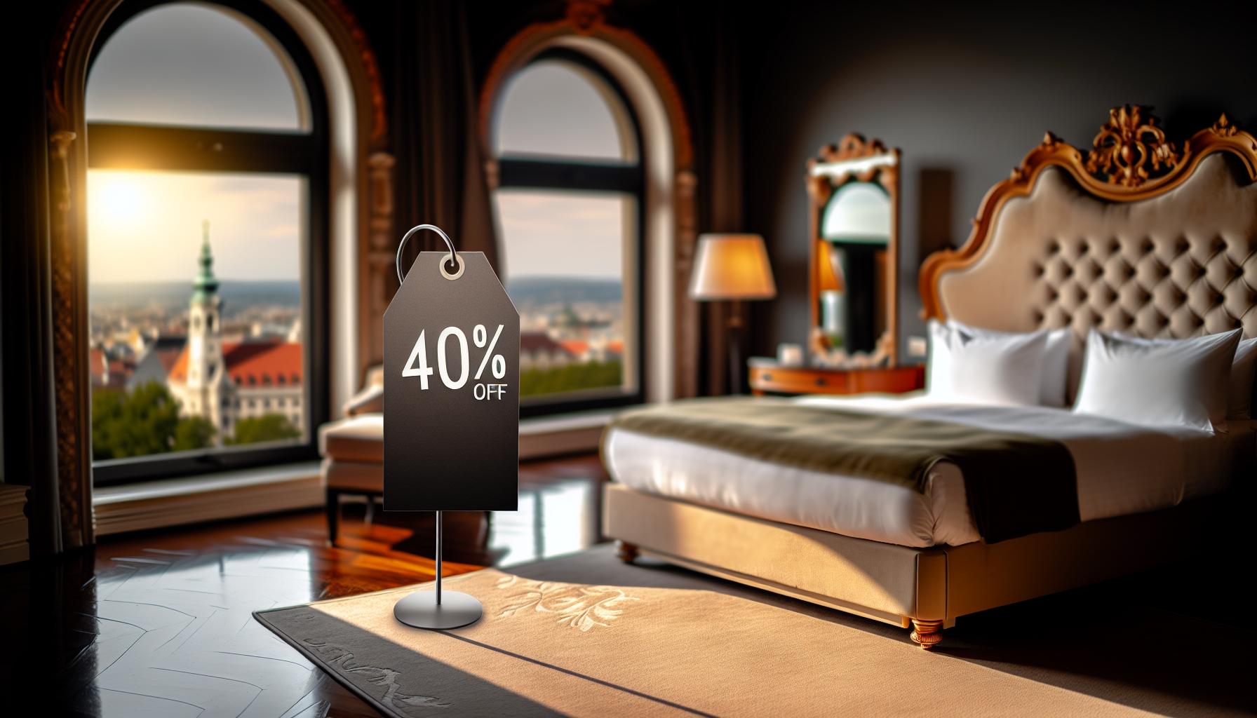 Top 5 luxusních hotelů s 40% slevou v Budapešti