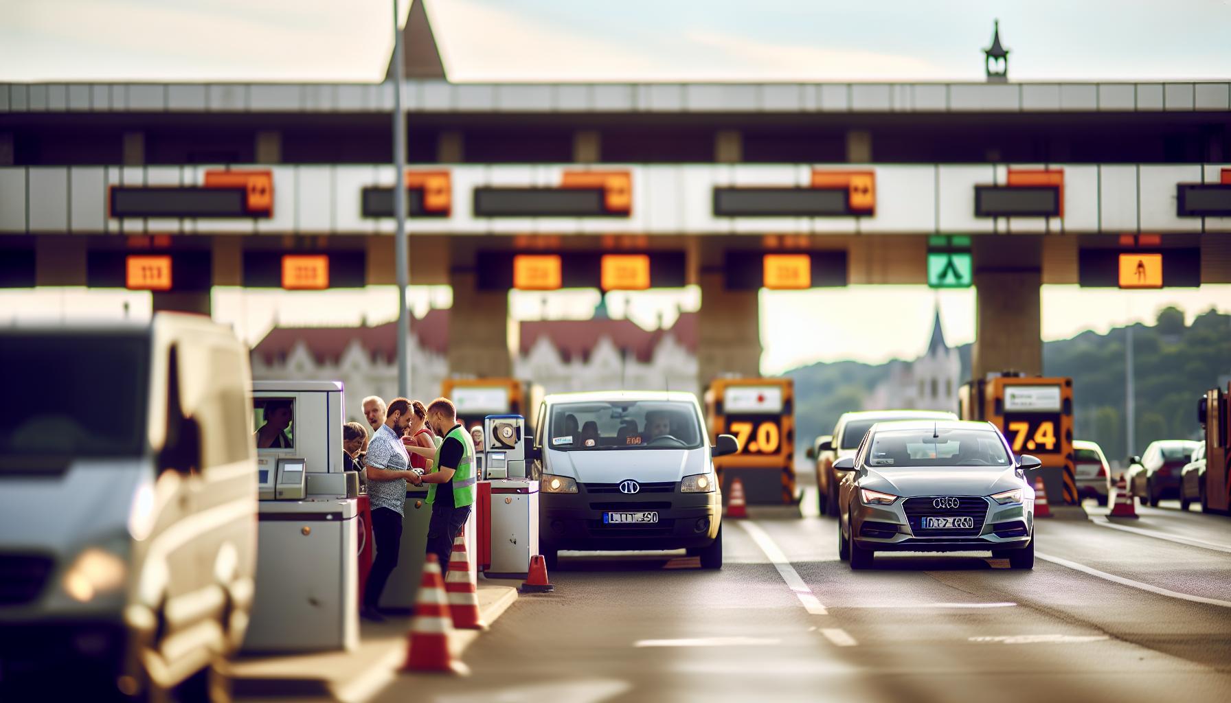 Aktuální mýto pro vozidla v Budapešti