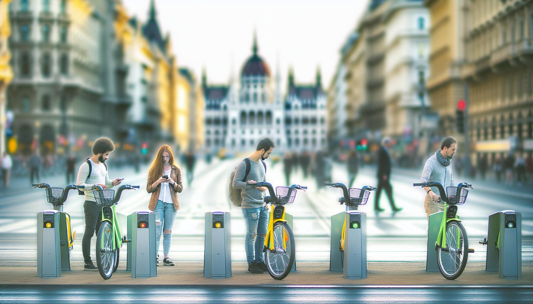 Porovnání bike-sharing služeb v Budapešti