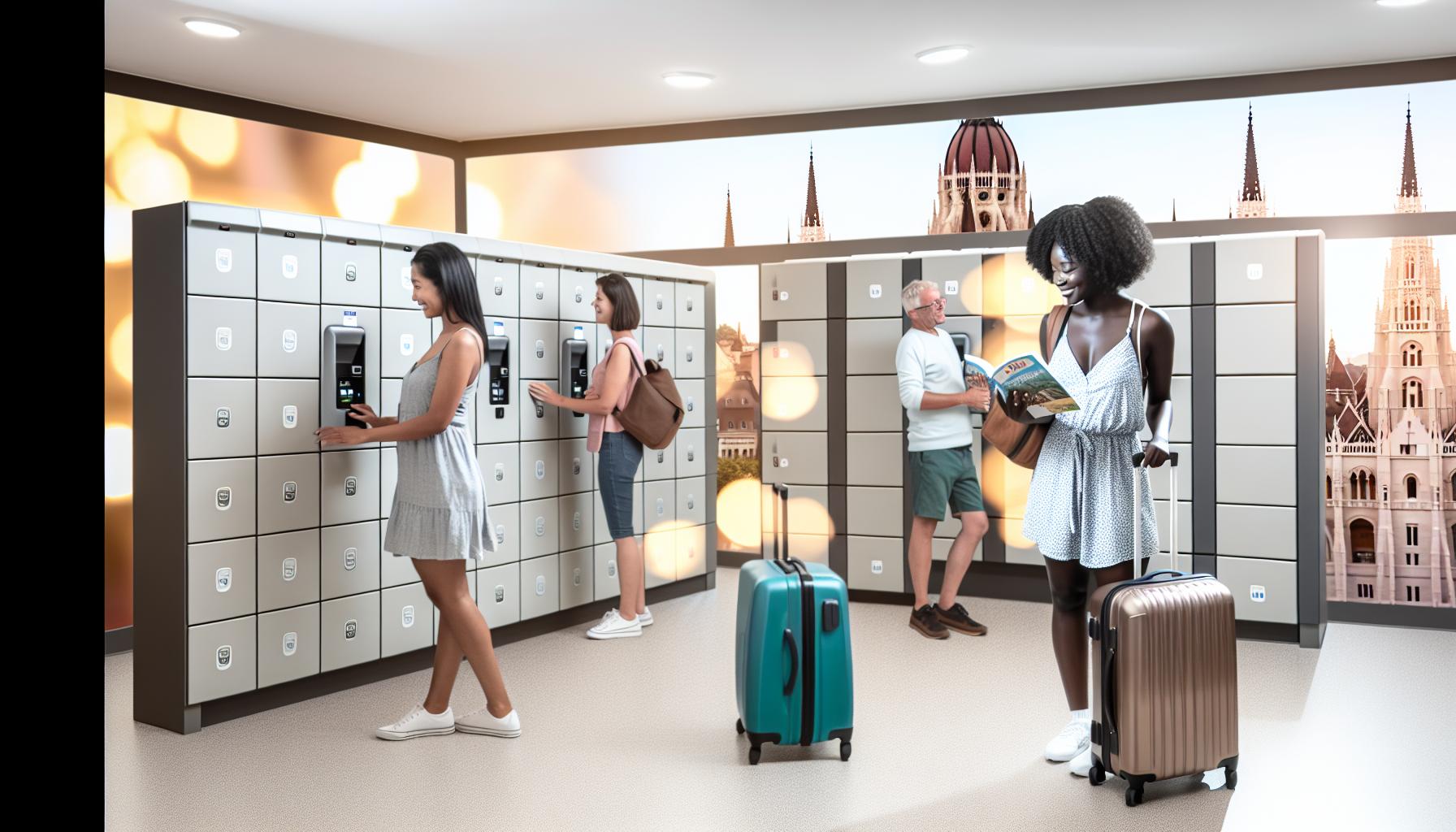 Skřínky na kufry v Budapešti: Úvod do úschovy zavazadel