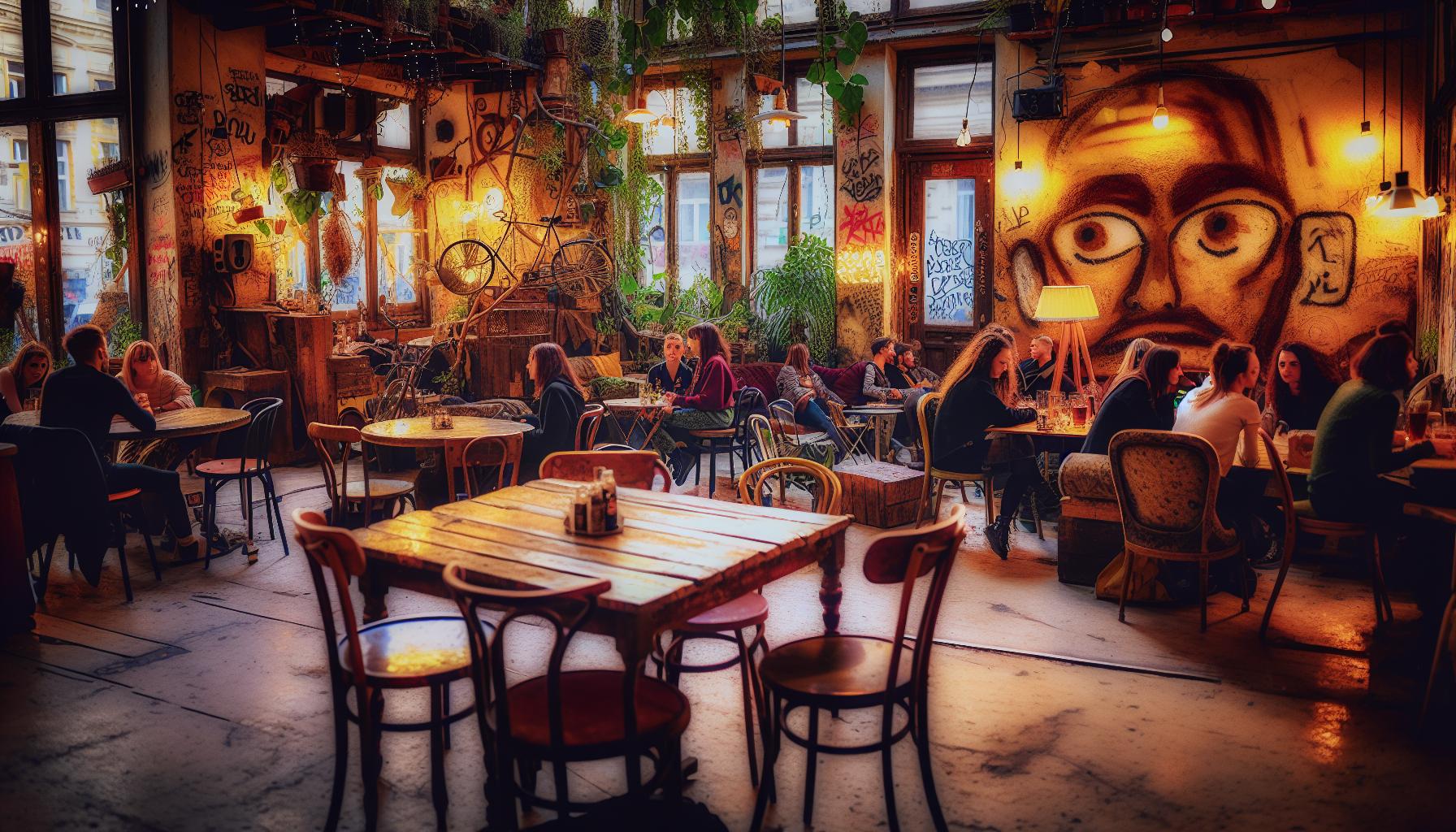 Unikátní atmosféra a design Szimpla Kert