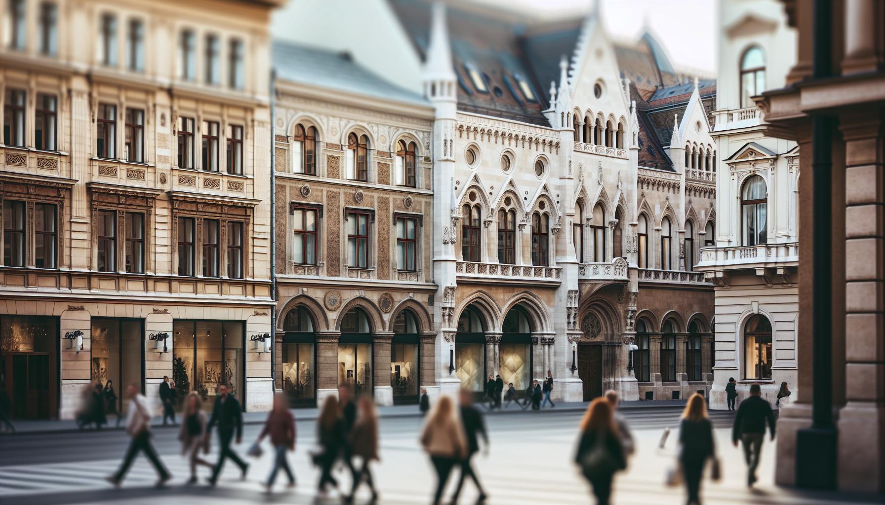 Historie budov v Budapešti a jejich architektura