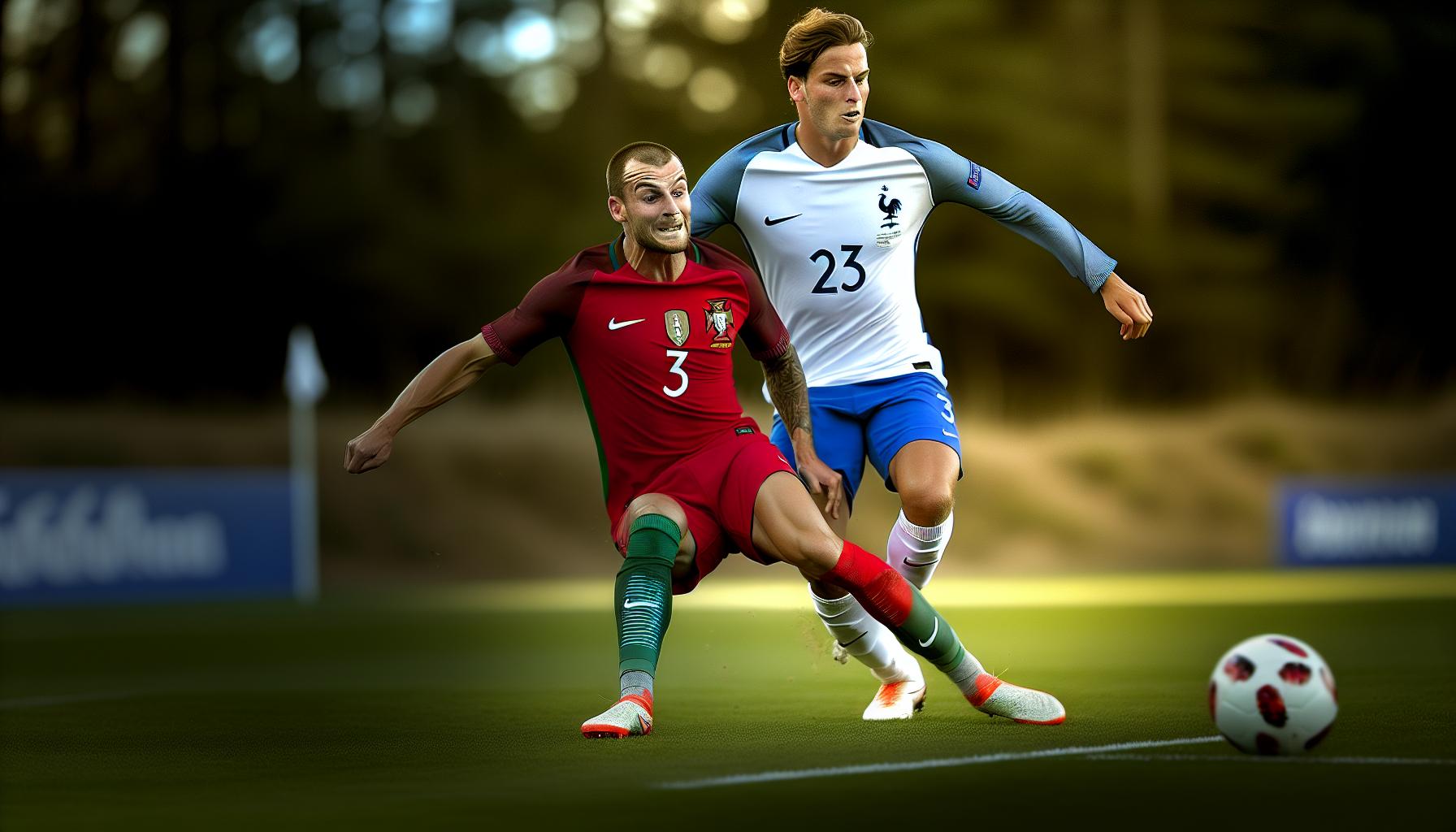Nezapomenutelné zápasy: Klíčové momenty mezi Portugalskem a Francií