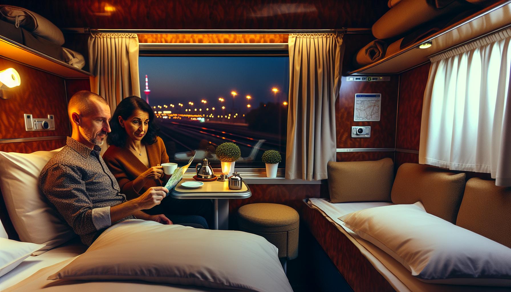 Lůžkový vlak Praha-Budapešť: Co očekávat?