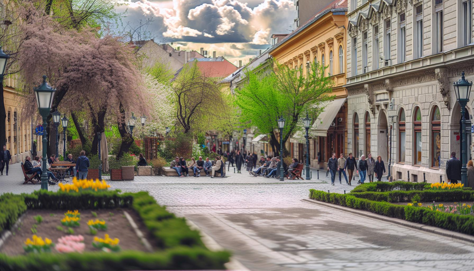 Počasí v Budapešti v dubnu: Co očekávat