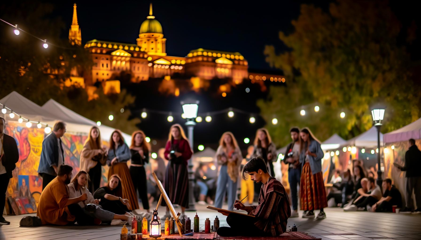 Kultura a umění: Noční akce v Budapešti