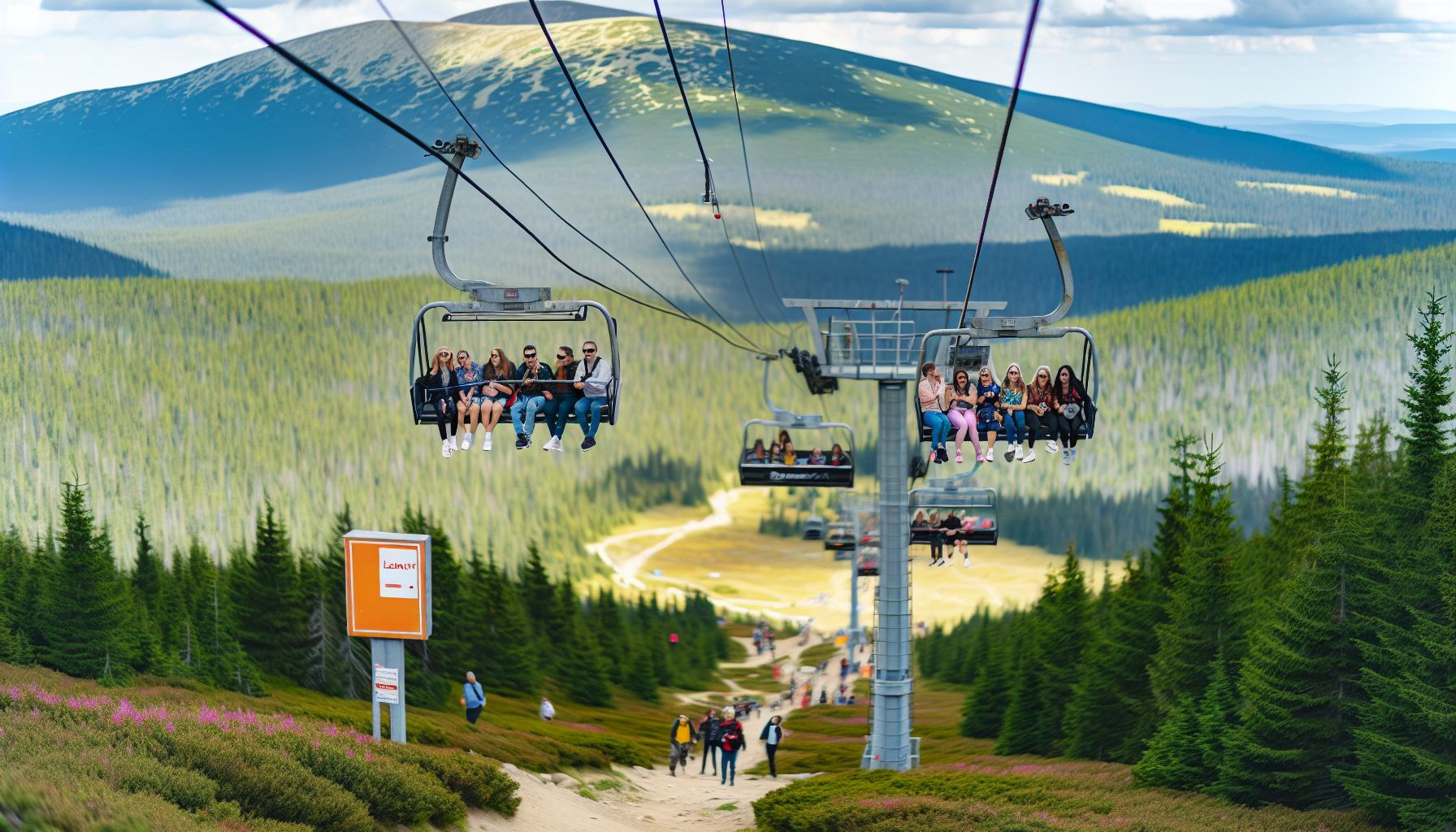 Kam vás lanovka zaveze: Popis trasy a zastávek