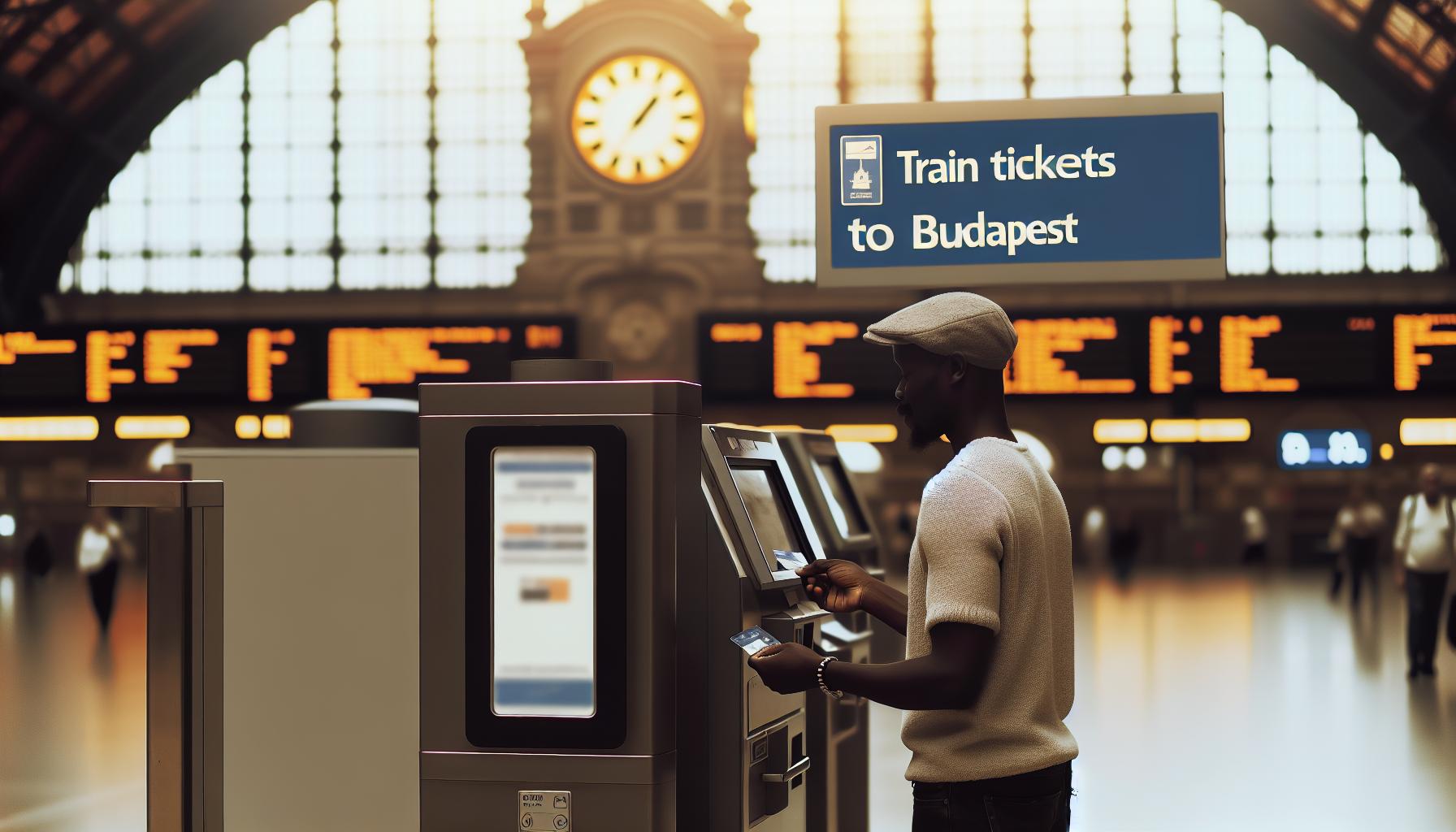Kde koupit jízdenky na vlak do Budapešti