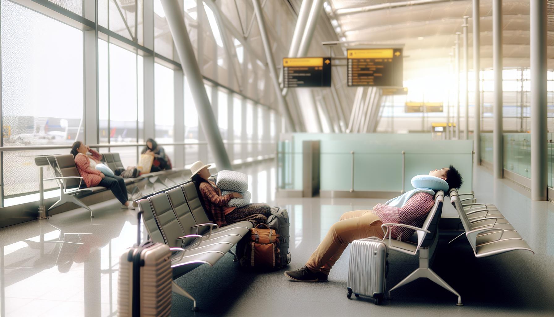 Nejlepší místa pro spaní na letišti
