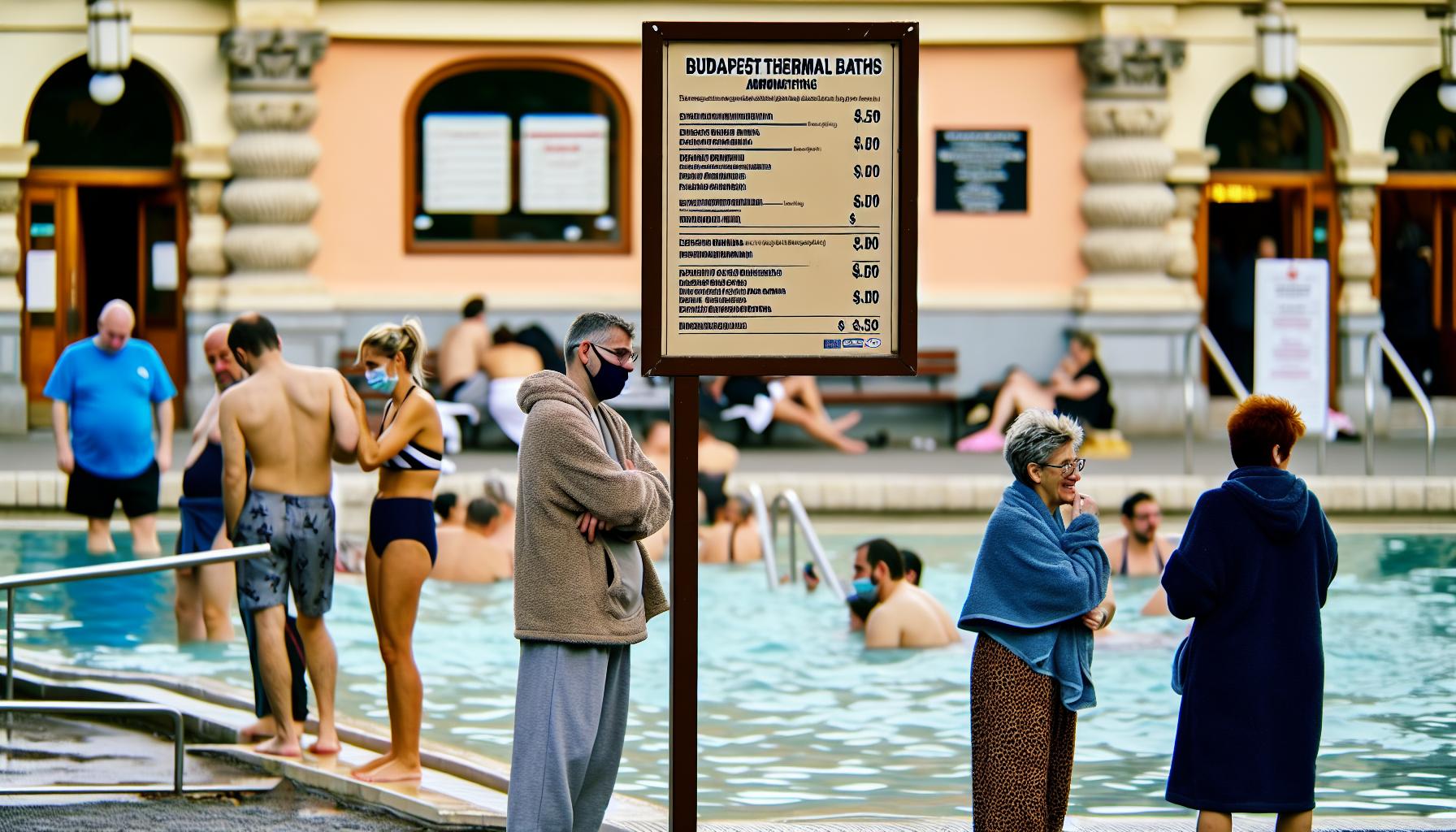 Ceny a vstupné do lázní Budapešť: Co vědět