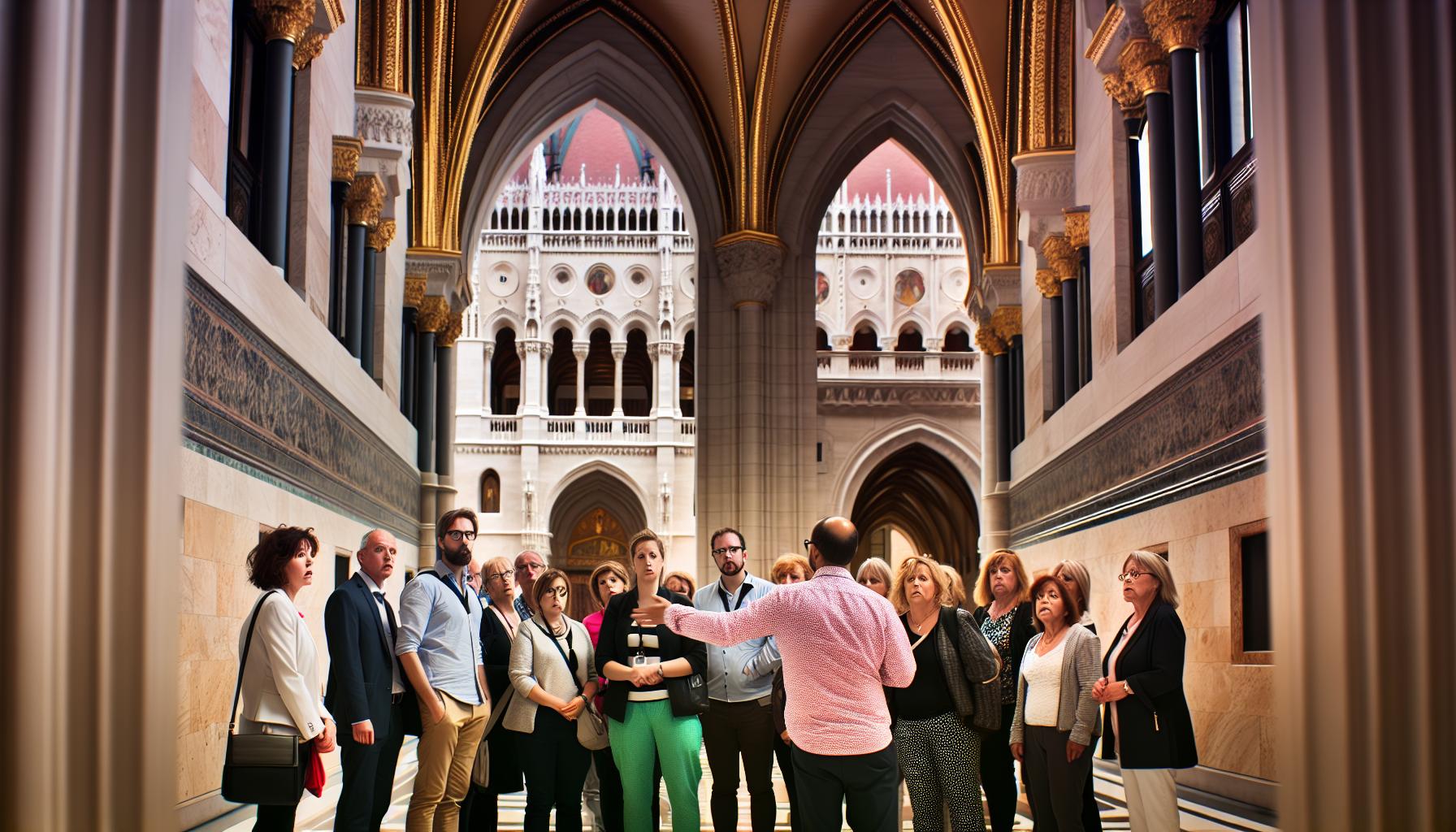 Typy prohlídek Parlamentu v Budapešti